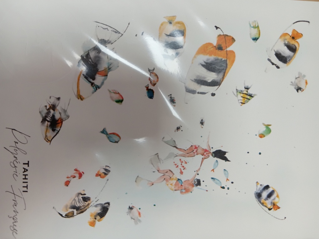 Affiche A5 Poissons Tropicaux, AQUANELL