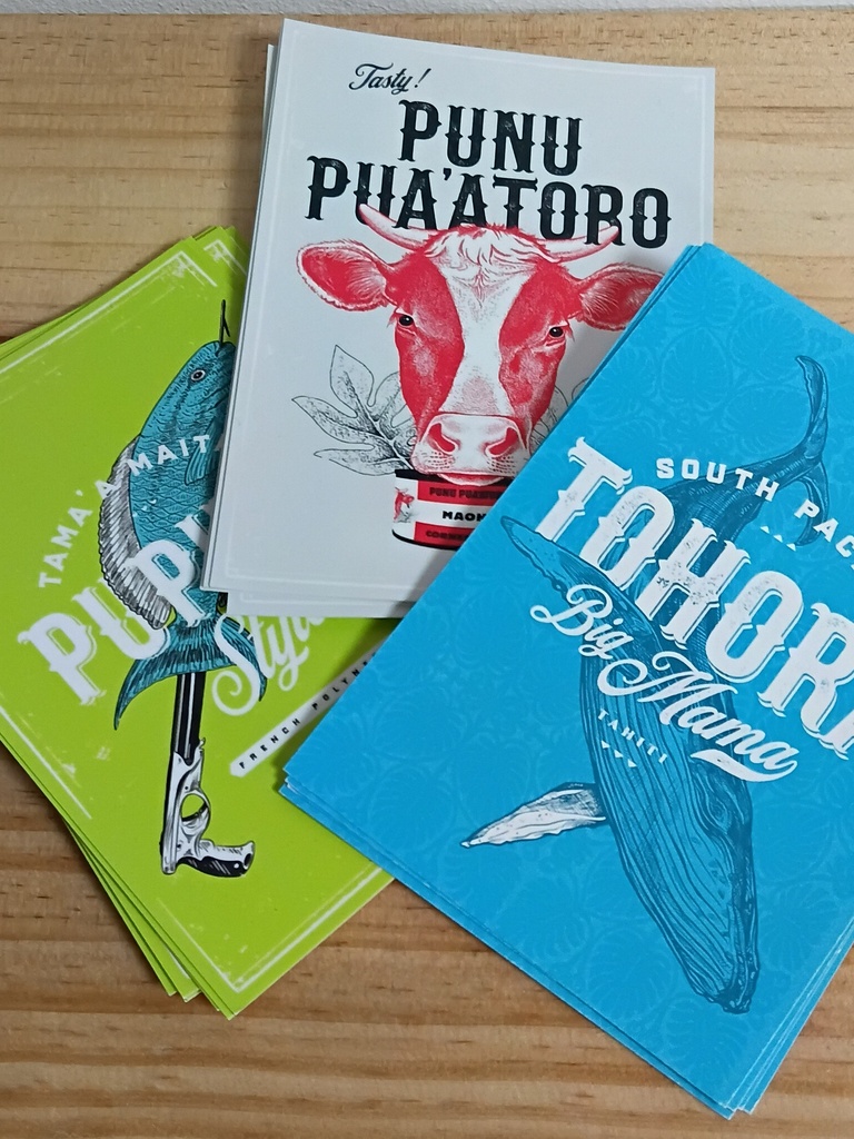 CARTES POSTALES, TAHITI SHIRT