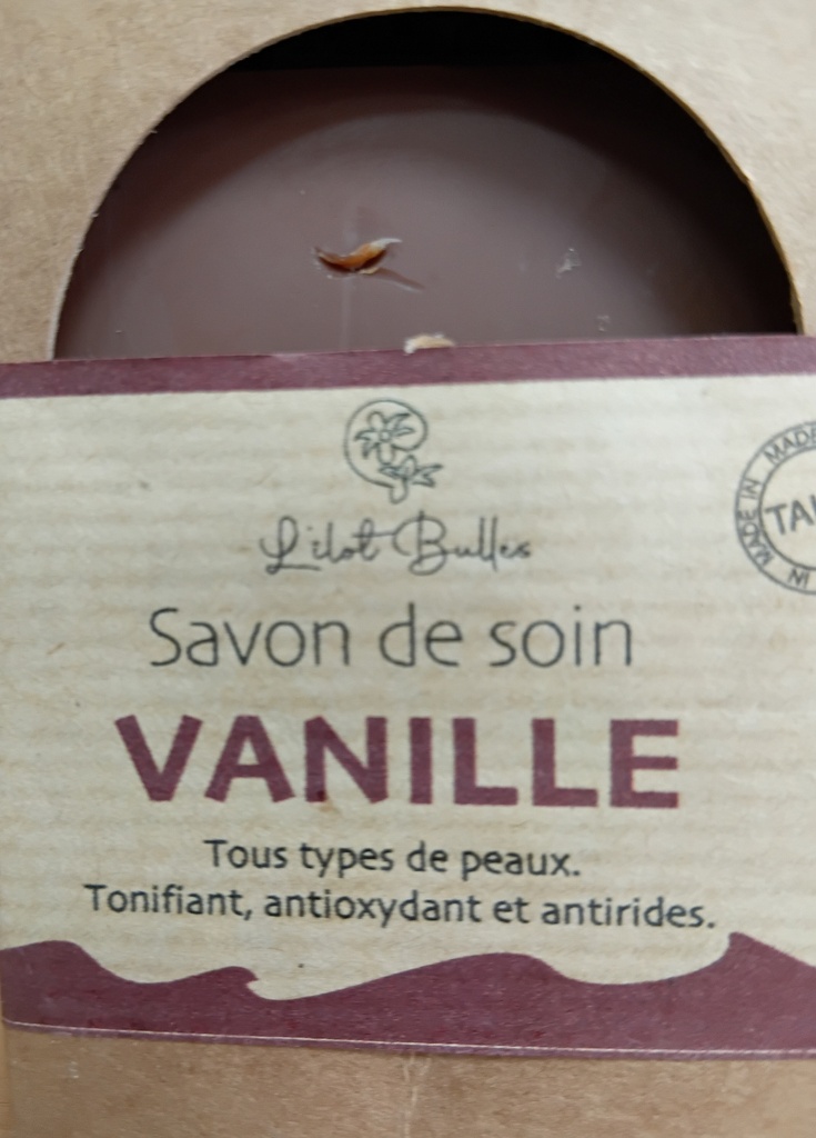 Savons, L'illot bulles