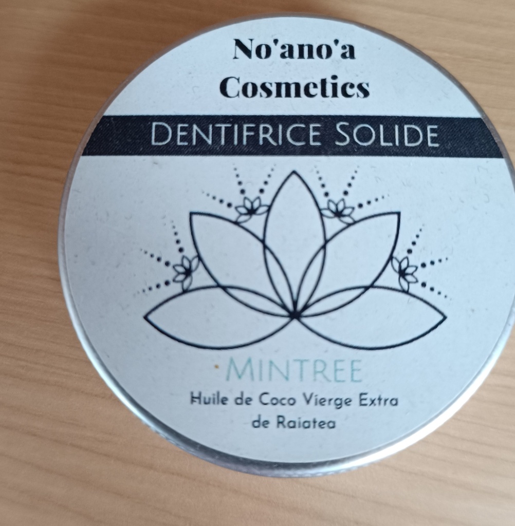 Dentifrice solide mintree, NOA NOA COSMETICS