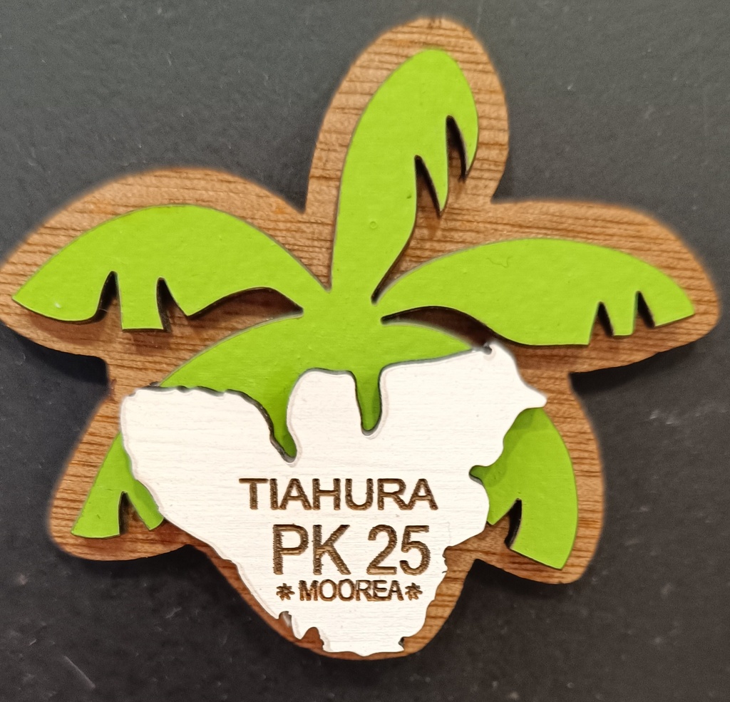 MAGNET PK 25 COCOTIER MOOREA, VARUA PACIFIC