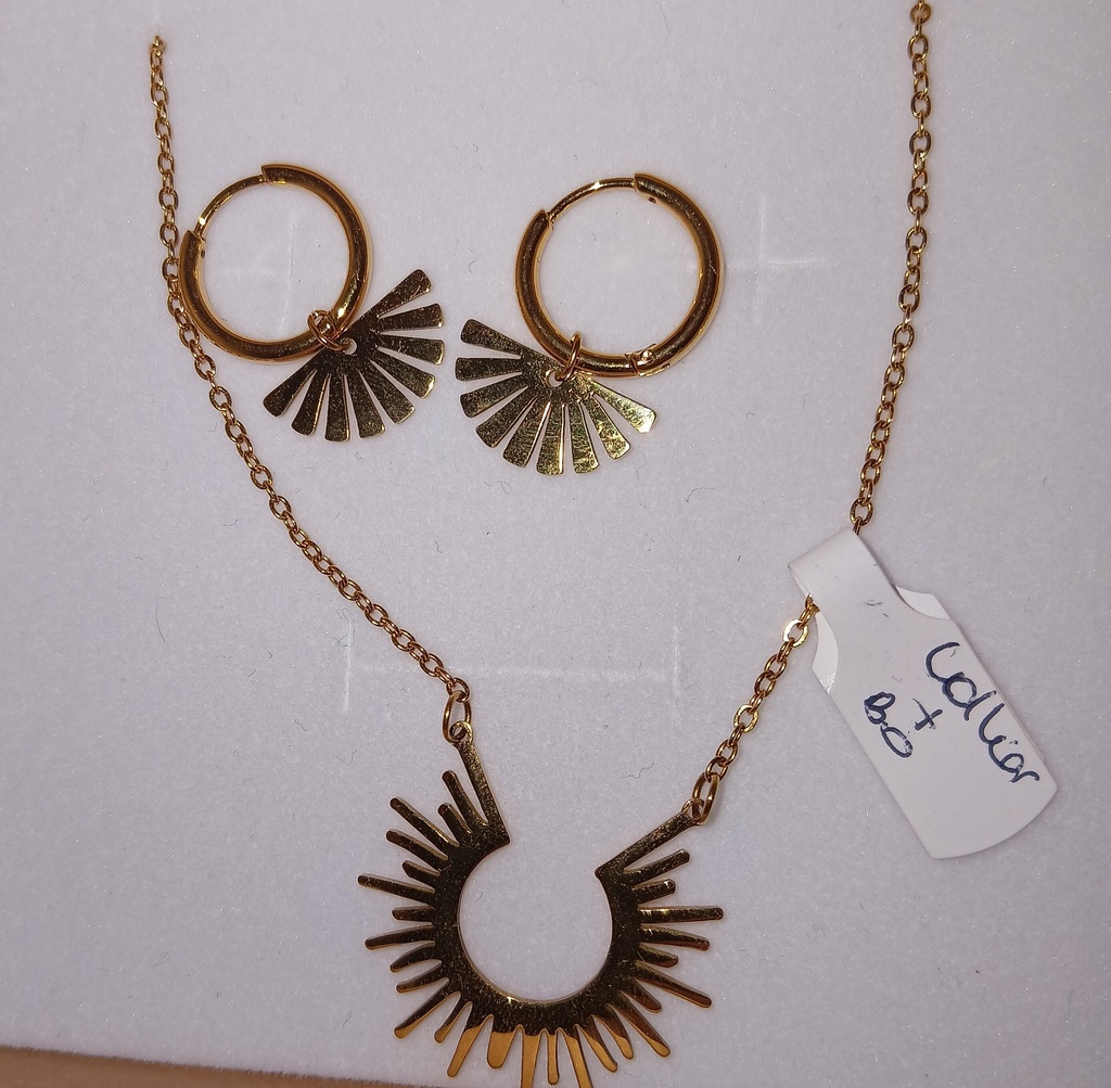 Collier soleil + BO soleil, MON PETIT PARADIS 