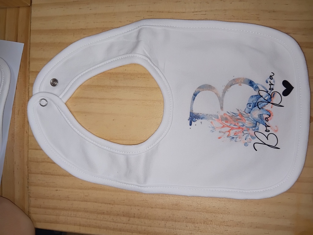 Bavoir Bora Bora, MON PETIT PARADIS      