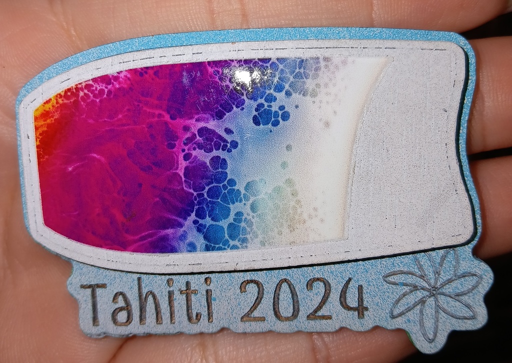 magnet bodyboard, REVES DE TAHITI   