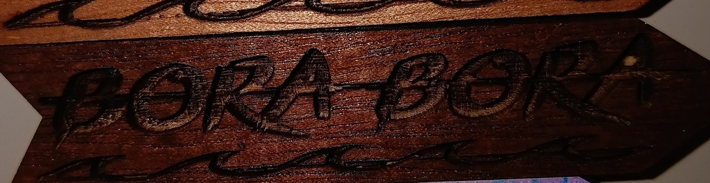 magnet flêche Bora bora, REVES DE TAHITI          