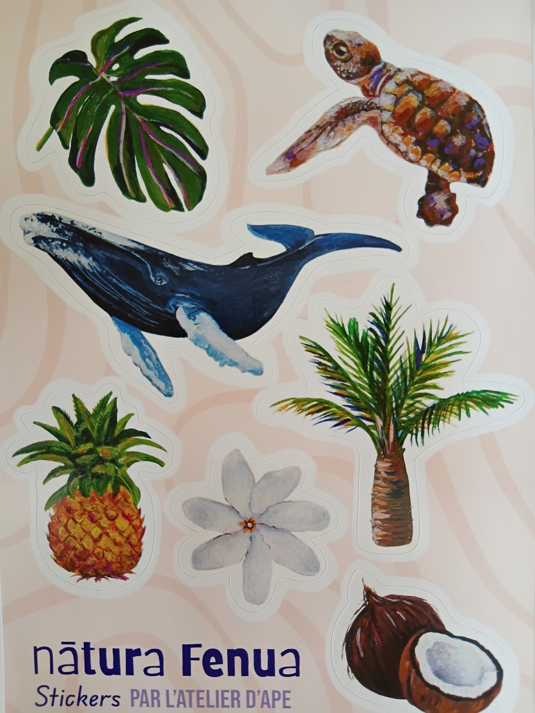 Stickers Natura Fenua, APE 