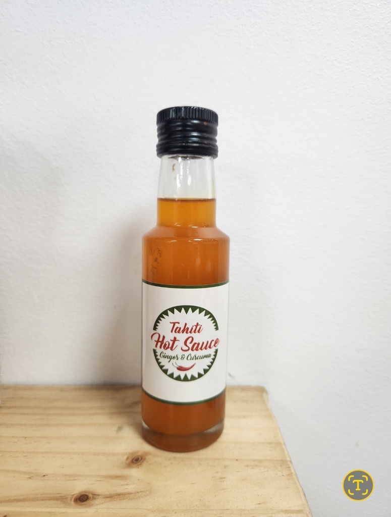 Bouteille huile pimentee, TAHITI HOT SAUCE