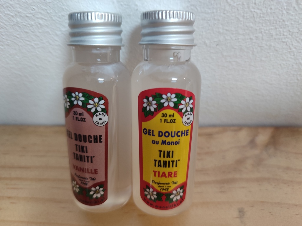 Gel douche au Monoï 30 ml, TIKI 