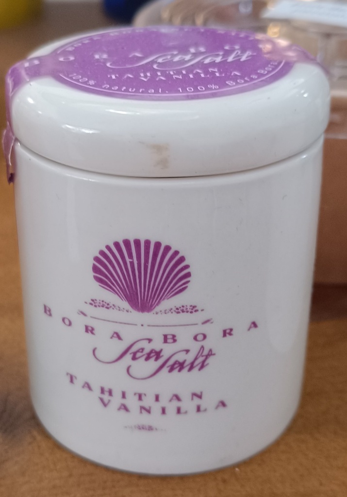 Petite Jarre en Céramique, BORA BORA SEA SALT  