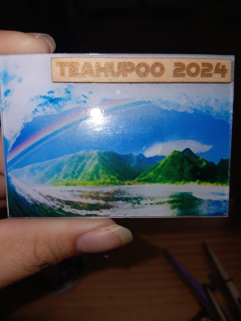 Magnet teahupoo 2024, REVES DE TAHITI