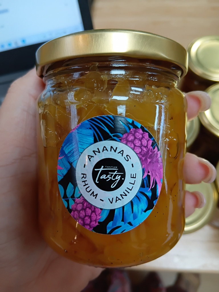 Ananas au rhum, TAHITI DRIED FACTORY  