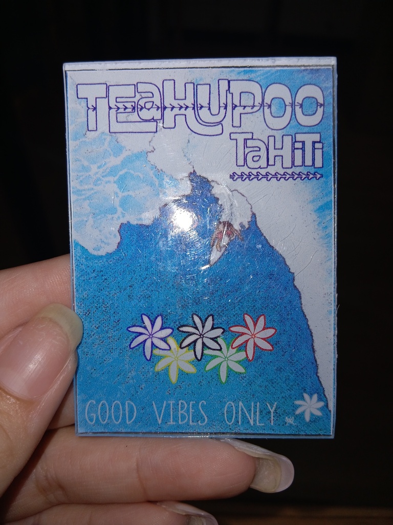 Magnet Teahupoo Tahiti, REVES DE TAHITI 