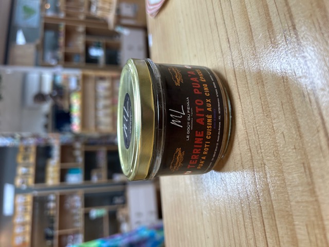 Terrines Aito Pua, Pua rôti et 5 épices, ML Culinaire