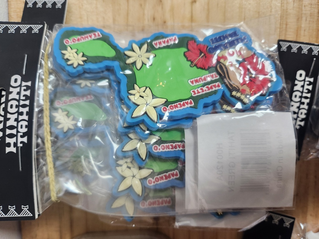 Magnet Tahiti Green, HINANO