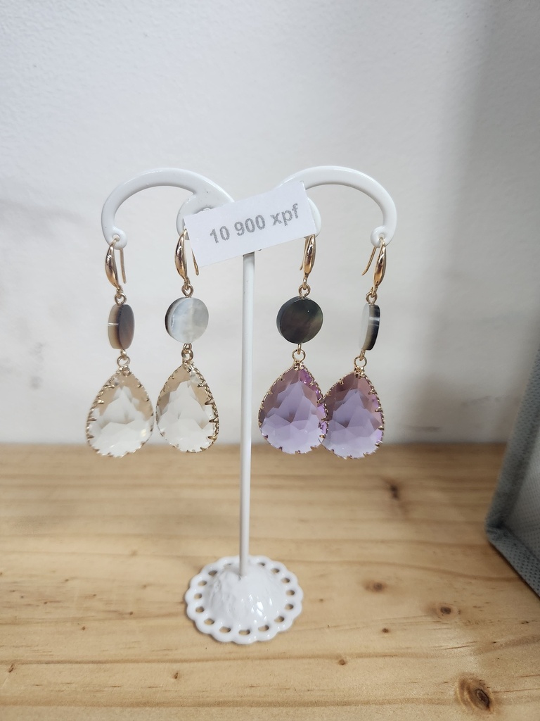 BO gros cristal et Nacre, FAFARU VIBRATION