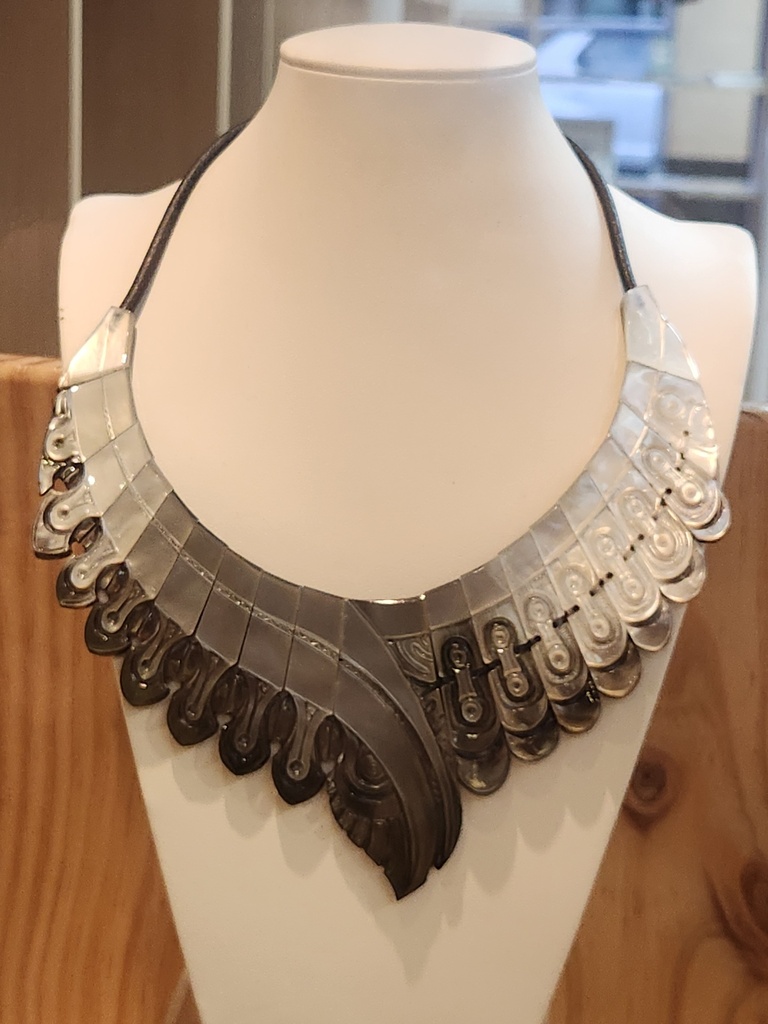 Collier nacre C180-2, HIRO OU WEN