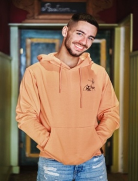 Sweat Capuche Vahine Saumon, MITI KINGDOM