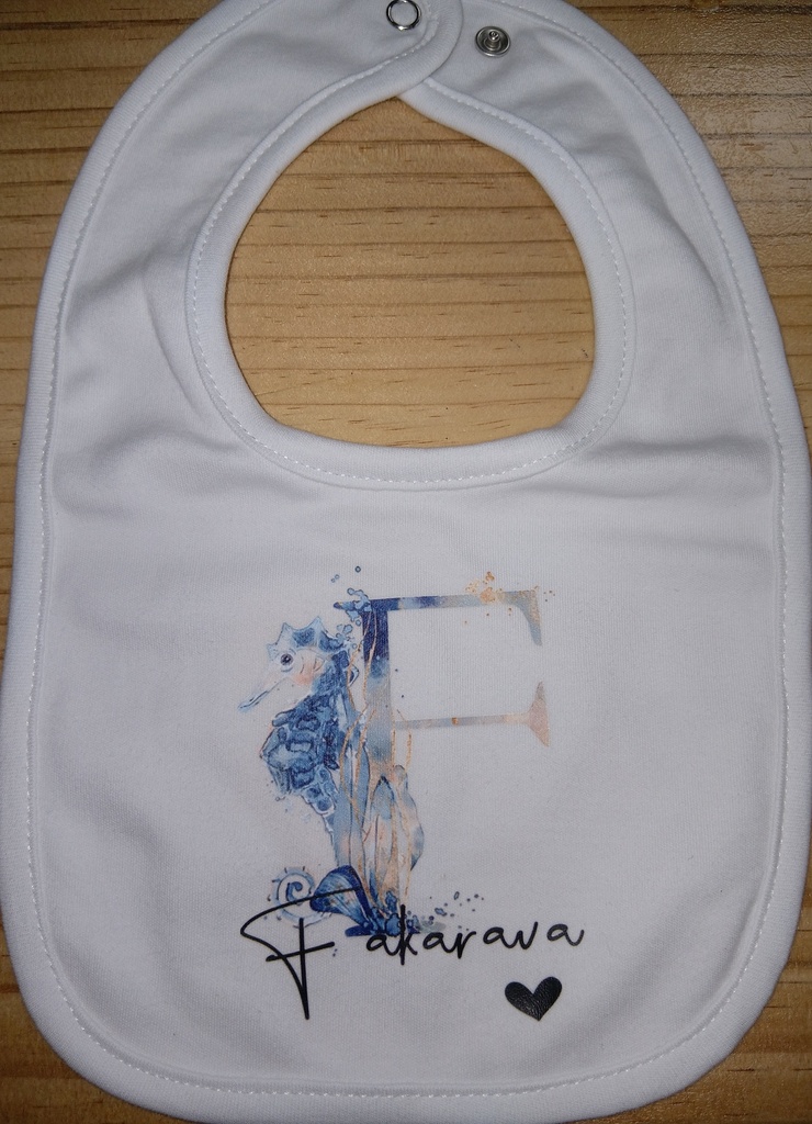 Bavoir FAKARAVA, MON PETIT PARADIS      