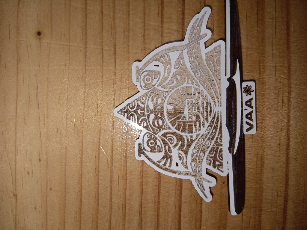 Magnet Va'a Tribal, REVES DE TAHITI