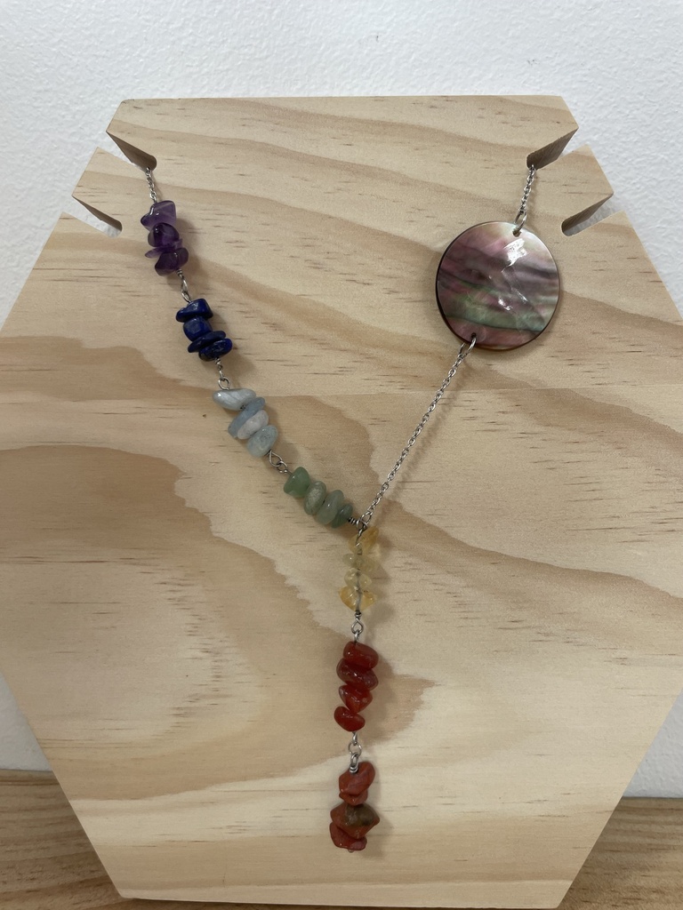 ACO17, collier IA rond chakras, AVA'E