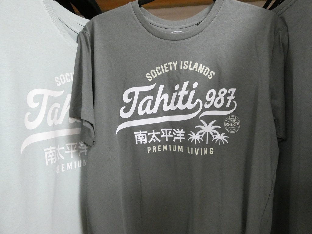 TSHIRT TAHITI 987 , TAHITI SHIRT