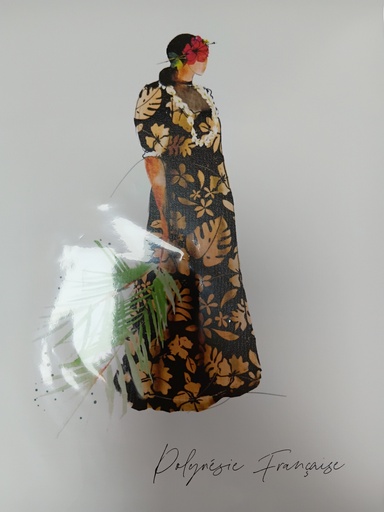 Affiche A4 Mama PUROTU, AQUANELL