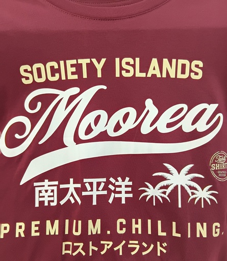 TSHIRT MOOREA, TAHITI SHIRT