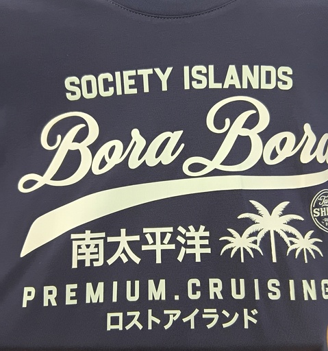 TAHITI SHIRT, TSHIRT BORA