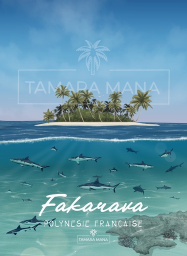 TAMARA MANA, Carte Postale Island Vista 