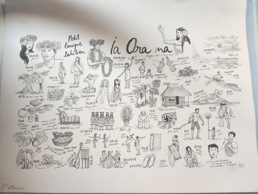 TABLE A CARTES, Lexique de Polynésie