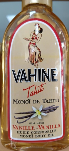 VAHINE MONOÏ 125 mL ,TOF