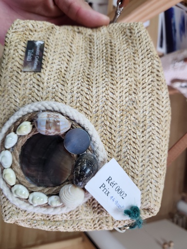 Sac bandouiliere beige moyen (RF0002), MANOHITI CREATION