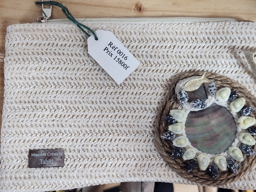 Grande Pochette Blanche( RF0016), MANOHITI CREATION        