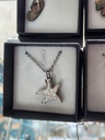 LUCOEMAC, Collier étoile pavé Acier, HELEN'S PEARLS          