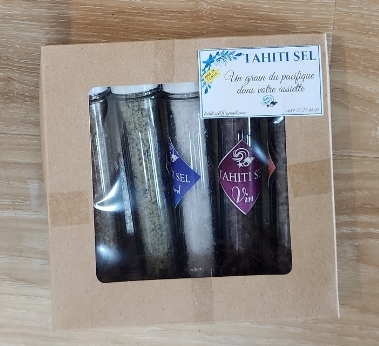 Coffret sel Gourmet, TAHITI SEL 