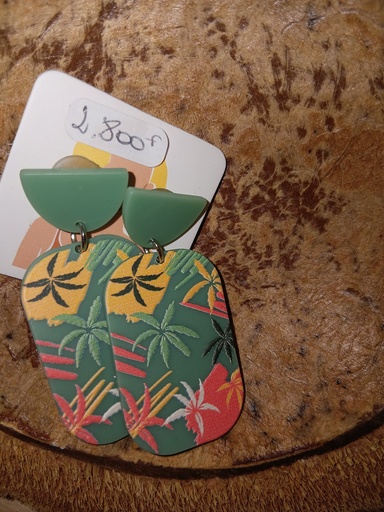 BO cocotier acrylique, MON PETIT PARADIS