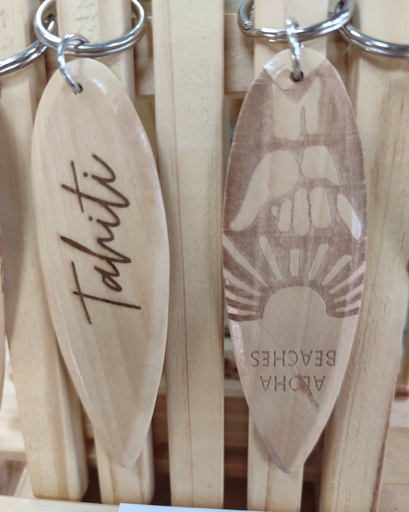 Porte clés Surf, MON PETIT PARADIS    