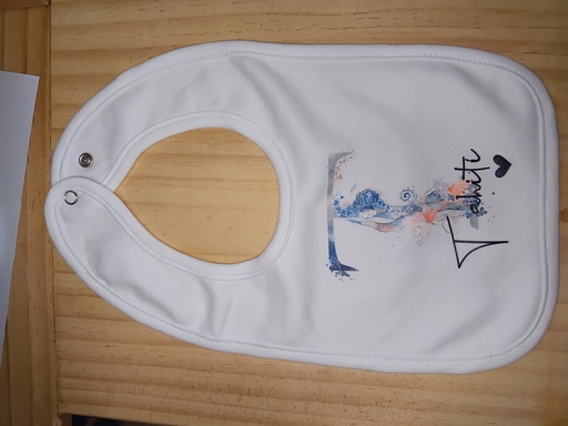 Bavoir Tahiti, MON PETIT PARADIS     