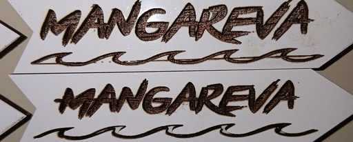 magnet flêche Mangareva ,REVES DE TAHITI            