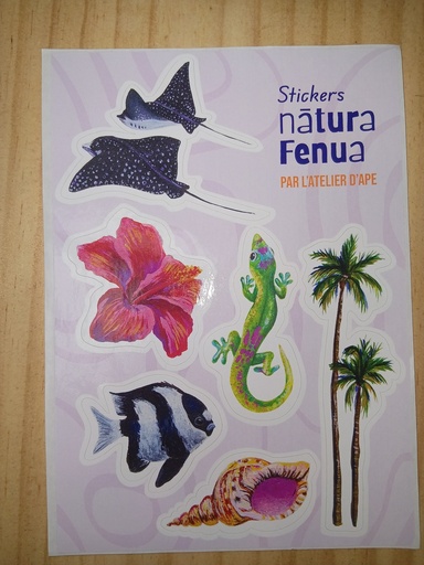 Stcikers natura fenua, APE 