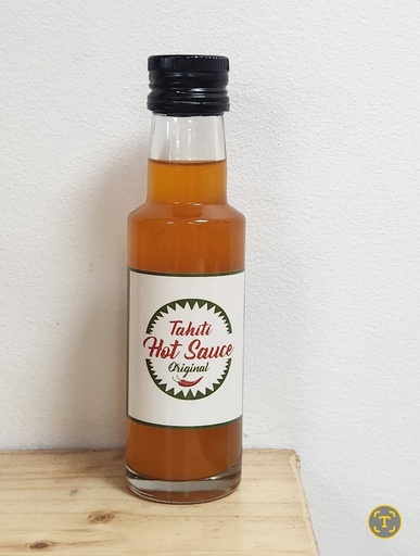 Bouteille huile pimentee, TAHITI HOT SAUCE