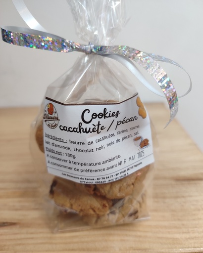 Cookies cacahuètes pécan, LES DOUCEURS DU FENUA  