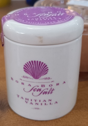 Petite Jarre en Céramique, BORA BORA SEA SALT  