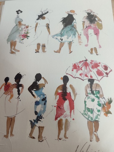 Affiche A4 Vahinés, AQUANELL 