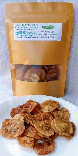 Chips Plantains, BIOFOOD TAHITI
