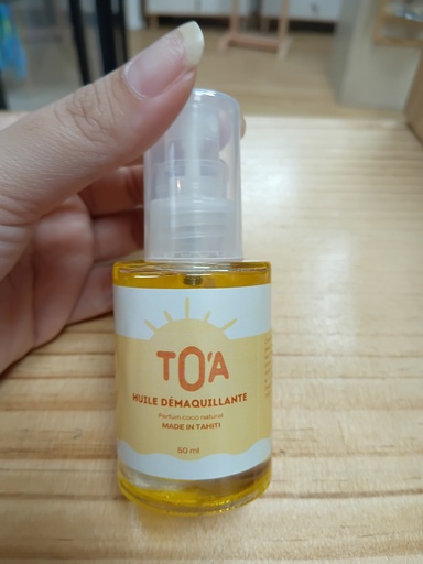 Huile démaquillante, TO'A