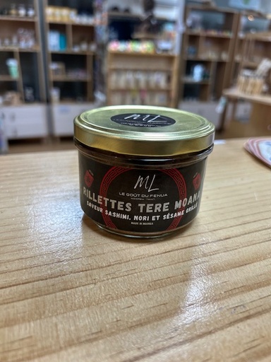 Rillettes Tere Moana saveur sashimi , ML Culinaire