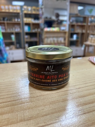 Terrines Aito Pua, Pua rôti et 5 épices, ML Culinaire