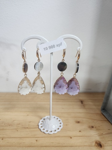 BO gros cristal et Nacre, FAFARU VIBRATION