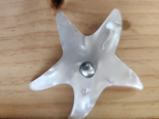 Barrette EDM et perle moyenne